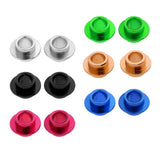 Maxbell 2 Pcs Roller Inline Skate Aluminum 8mm Bearing Spacers Accessories Green