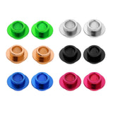 Maxbell 2 Pcs Roller Inline Skate Aluminum 8mm Bearing Spacers Accessories Green