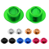 Maxbell 2 Pcs Roller Inline Skate Aluminum 8mm Bearing Spacers Accessories Green