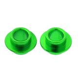 Maxbell 2 Pcs Roller Inline Skate Aluminum 8mm Bearing Spacers Accessories Green