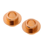 Maxbell 2 Pcs Roller Inline Skate Aluminum 8mm Bearing Spacers Accessories Gold
