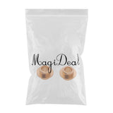 Maxbell 2 Pcs Roller Inline Skate Aluminum 8mm Bearing Spacers Accessories Gold