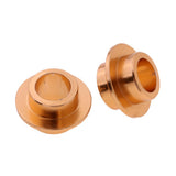 Maxbell 2 Pcs Roller Inline Skate Aluminum 8mm Bearing Spacers Accessories Gold
