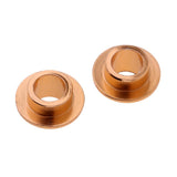 Maxbell 2 Pcs Roller Inline Skate Aluminum 8mm Bearing Spacers Accessories Gold