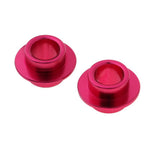 Maxbell 2 Pcs Roller Inline Skate Aluminum 8mm Bearing Spacers Accessories Red