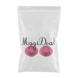Maxbell 2 Pcs Roller Inline Skate Aluminum 8mm Bearing Spacers Accessories Red