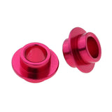 Maxbell 2 Pcs Roller Inline Skate Aluminum 8mm Bearing Spacers Accessories Red