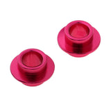 Maxbell 2 Pcs Roller Inline Skate Aluminum 8mm Bearing Spacers Accessories Red