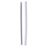 Maxbell 2Pcs Skateboard Longboard Nose Guard Tail Guard Edge Protection Rubber Strip White