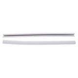 Maxbell 2Pcs Skateboard Longboard Nose Guard Tail Guard Edge Protection Rubber Strip White