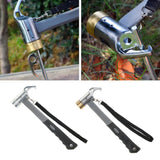 Maxbell Hiking Camping Tent Mallet Hammer Peg Stake Puller for Ground Nails Pins Metal Head