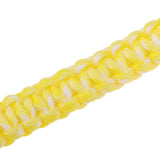 Maxbell Adjustable Camera Wrist Strap Braided Paracord Hand Lanyard Yellow White
