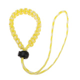 Maxbell Adjustable Camera Wrist Strap Braided Paracord Hand Lanyard Yellow White