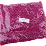 Maxbell Windproof Fleece Winter Warm Scarf Neck Loop Warmer Neckerchief Rose Red