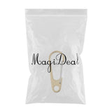 Maxbell Quickdraw Spring Snap Clip Hook Key Carabiner Keychain Hanging Buckle Clasps 50mm