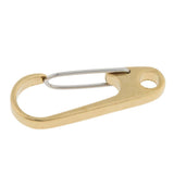 Maxbell Quickdraw Spring Snap Clip Hook Key Carabiner Keychain Hanging Buckle Clasps 50mm