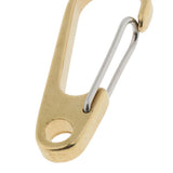 Maxbell Quickdraw Spring Snap Clip Hook Key Carabiner Keychain Hanging Buckle Clasps 50mm