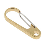Maxbell Quickdraw Spring Snap Clip Hook Key Carabiner Keychain Hanging Buckle Clasps 50mm