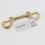 Maxbell Double Ended Snap Hook Key Holder Brass Clip Keychain 88mm