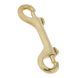 Maxbell Double Ended Snap Hook Key Holder Brass Clip Keychain 88mm