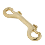Maxbell Double Ended Snap Hook Key Holder Brass Clip Keychain 88mm