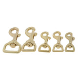 Maxbell Luggage Bag Tent Rotary Swivel Snap Hook Buckle Keychain Quickdraw Carabiner 51x12mm