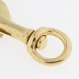 Maxbell Brass Swivel Trigger Clip Lobster Clasp Keychain Dog Horse Snap Hook 57x13mm
