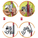 Maxbell Fall Protection 16-20mm Rope Grab with Connecting Eye