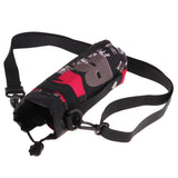 Maxbell 500ml Sports Water Bottle Holder Sleeve Bag Carrying Pouch Rose Red Letter