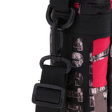 Maxbell 500ml Sports Water Bottle Holder Sleeve Bag Carrying Pouch Rose Red Letter