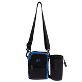 Maxbell Waist Fanny Pack Water Bottle Holder Hip Belt Bum Shoulder Bag Blue