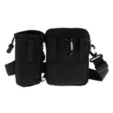 Maxbell Waist Fanny Pack Water Bottle Holder Hip Belt Bum Shoulder Bag Blue