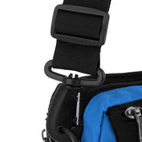 Maxbell Waist Fanny Pack Water Bottle Holder Hip Belt Bum Shoulder Bag Blue