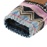 Maxbell Waterproof Disposable Water Cup Storage Bag Holder Dispenser Ethnic Style