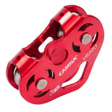 Maxbell 24KN Mountaineering Rock Climbing Zip Line Rope Wire Cable Trolley Pulley