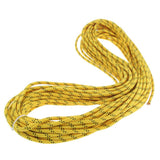 Maxbell Safety Climbing Auxiliary Rope Knotting Static Cord for Rescue Hiking Yellow