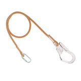 Maxbell Safety Outdoor Fall Protection Rope With Snap Hooks, Carabineer 5m-Single rope Large hook