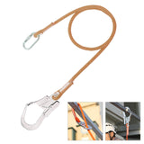 Maxbell Safety Outdoor Fall Protection Rope With Snap Hooks, Carabineer 5m-Single rope Large hook