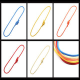Maxbell 6mm Heat Resistant Rock Climbing Knotted Pre-sewn Prusik Cord Orange