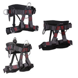 Maxbell 20KN Climbing Rescue Mountaineering Safety Harness Half Body Protection A