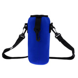 Maxbell 1000ml Sports Water Bottle Holder Sleeve Bag Neoprene Carry Pouch Case Blue