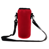 Maxbell 1000ml Sports Water Bottle Holder Sleeve Bag Neoprene Carry Pouch Case Red