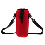 Maxbell 1000ml Sports Water Bottle Holder Sleeve Bag Neoprene Carry Pouch Case Red