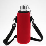 Maxbell 1000ml Sports Water Bottle Holder Sleeve Bag Neoprene Carry Pouch Case Red