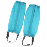 Maxbell Outdoor Walking Hiking Waterproof Gaiters Boot Covers Leg Guards blue