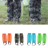 Maxbell Outdoor Walking Hiking Waterproof Gaiters Boot Covers Leg Guards blue