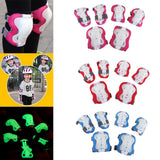 Max Protective Gear Set Skateboarding Wrist Knee Elbow Pads Guards  M Pink