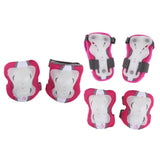 Max Protective Gear Set Skateboarding Wrist Knee Elbow Pads Guards  M Pink