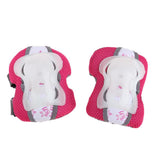 Max Protective Gear Set Skateboarding Wrist Knee Elbow Pads Guards  M Pink