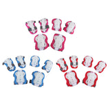 Max Protective Gear Set Skateboarding Wrist Knee Elbow Pads Guards  M Pink